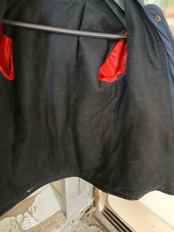 Kapüşonlu Koyu Mavi Fermuarlı Erkek Çocuk Mont - Görsel 3