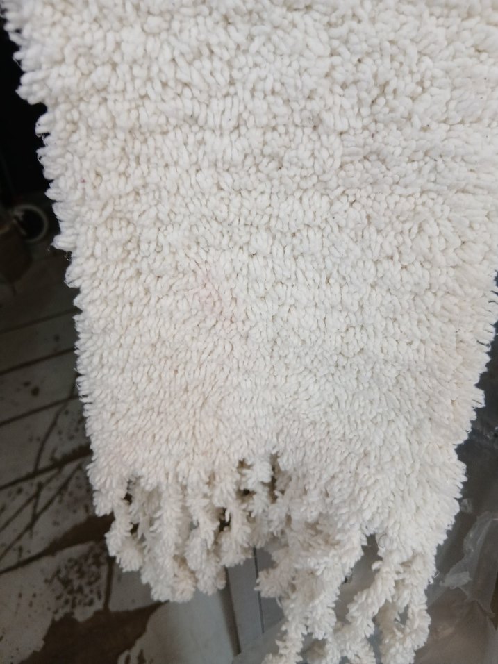 Kadın Beyaz Örgü Bohem Bere - Görsel 3