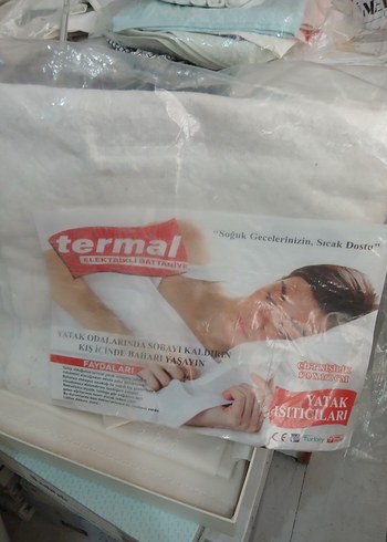 Pastel Beyaz Termal Elektrikli Battaniye 120x160 - Görsel 2