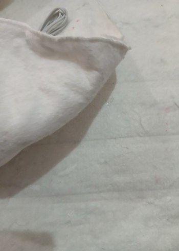 Pastel Beyaz Termal Elektrikli Battaniye 120x160 - Görsel 5