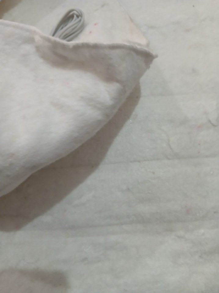 Pastel Beyaz Termal Elektrikli Battaniye 120x160 - Görsel 5