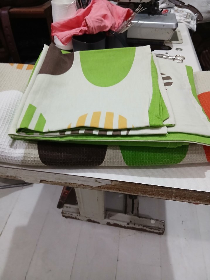 Renkli Baskılı pike takımı - Görsel 3