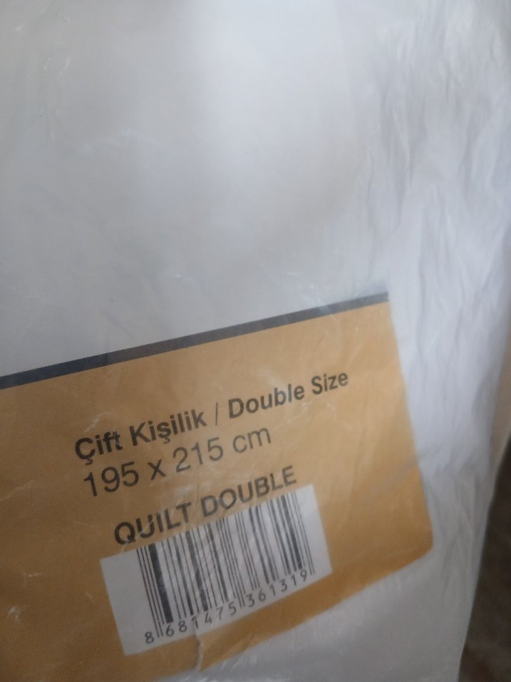 Beyaz Mikrosoften Yorgan - Görsel 4