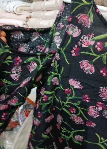 Çiçek Desenli Bohem mini elbise - Görsel 8