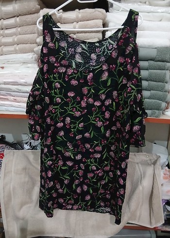 Çiçek Desenli Bohem mini elbise - Görsel 2