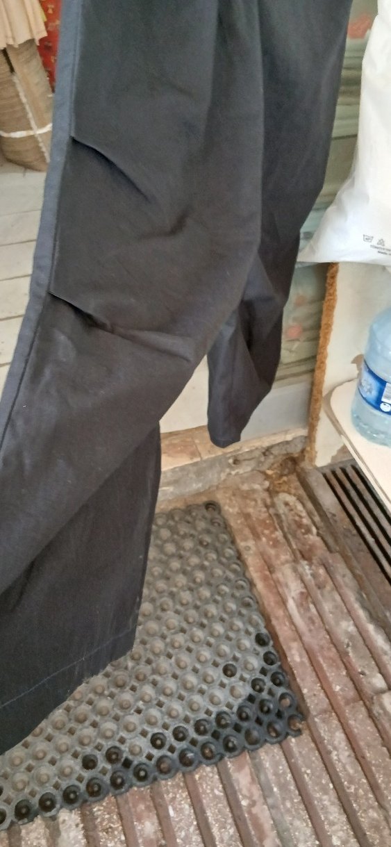 siyah Erkek Kayak Pantolonu, Rahat Kesim - Görsel 2