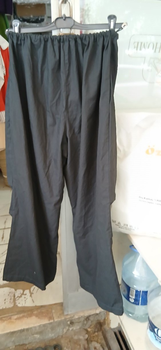 siyah Erkek Kayak Pantolonu, Rahat Kesim - Görsel 5