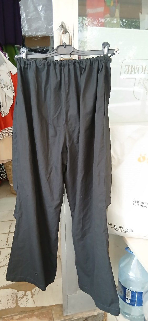 siyah Erkek Kayak Pantolonu, Rahat Kesim - Görsel 4