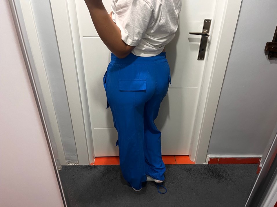 Mavi Loose Fit Street Style Pantolon - Görsel 2