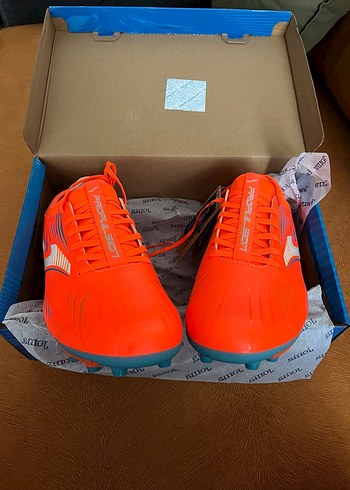 JOMA Turuncu Erkek Futbol Ayakkabısı Velcro Detaylı - Görsel 2