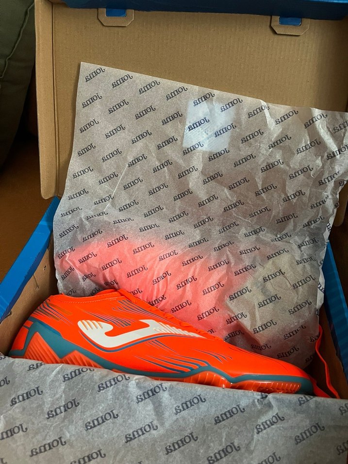 JOMA Turuncu Erkek Futbol Ayakkabısı Velcro Detaylı - Görsel 4