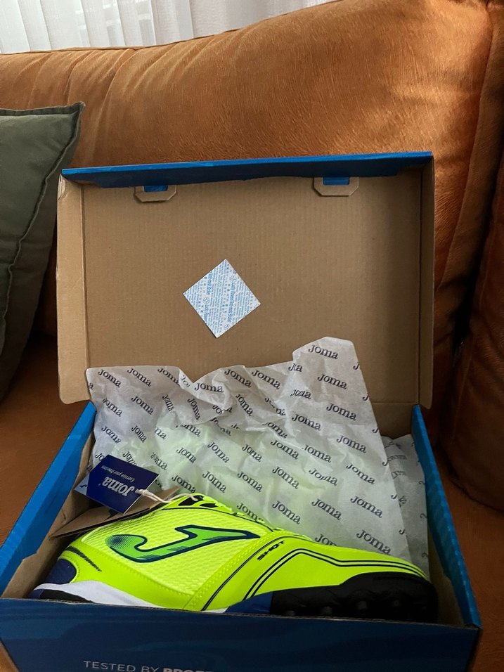 JOMA Erkek Sarı Futbol Ayakkabısı Velcro Bağcıklı - Görsel 4