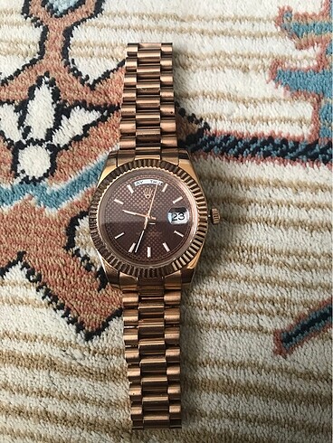Rolex Day Date Gold Rose Saat