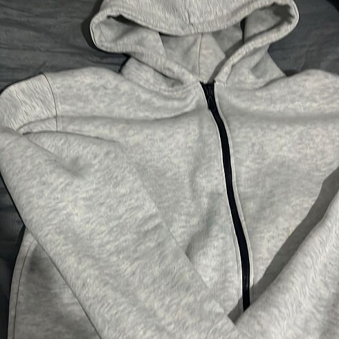 s/m Beden Fermuarlı sweatshirt