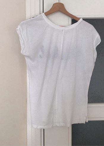 m Beden beyaz Renk Stradivarius tshirt