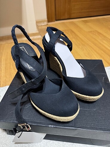 TOMMY HILFIGER DOLGU TOPUK ESPADRİL - Görsel 7