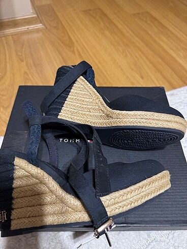 TOMMY HILFIGER DOLGU TOPUK ESPADRİL - Görsel 8