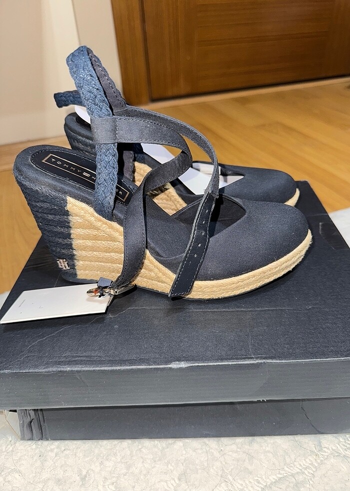 TOMMY HILFIGER DOLGU TOPUK ESPADRİL - Görsel 2