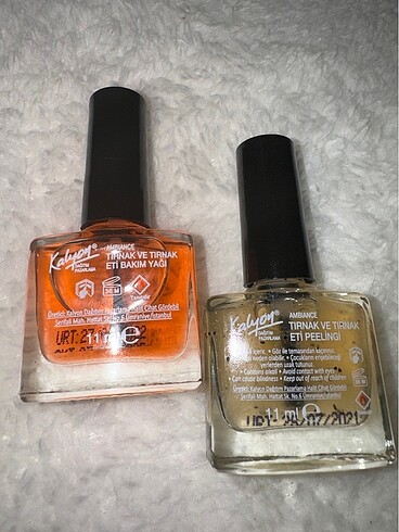 KALYON TIRNAK VE TIRNAK ETİ BAKİM YAĞI VE PEELİNG - Görsel 2