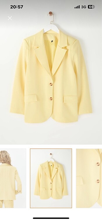Blazer ceket
