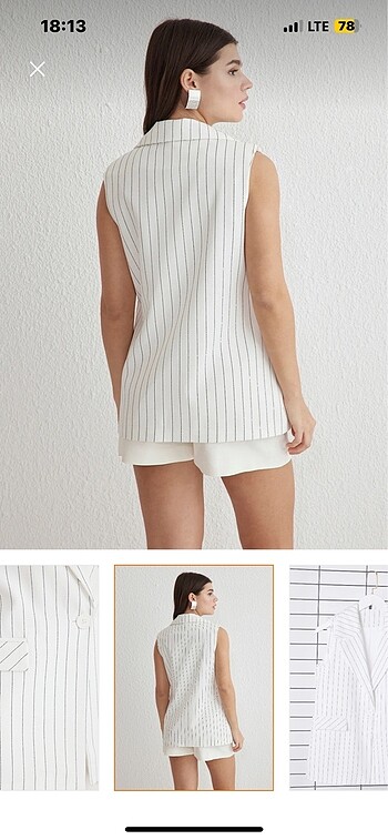 38 Beden Blazer yelek