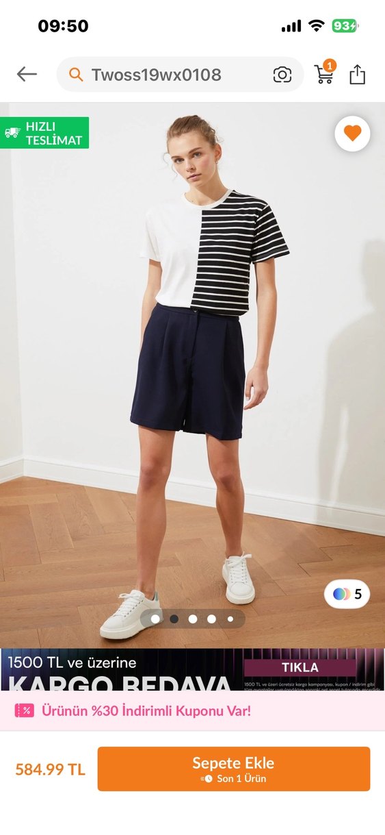 Kadın Şort - Görsel 4