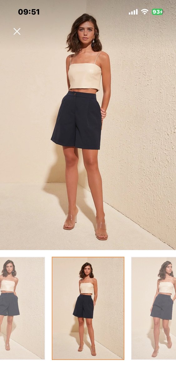 Şort lacivert - Görsel 4