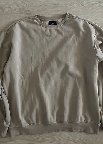 H&M Bej Sweatshirt