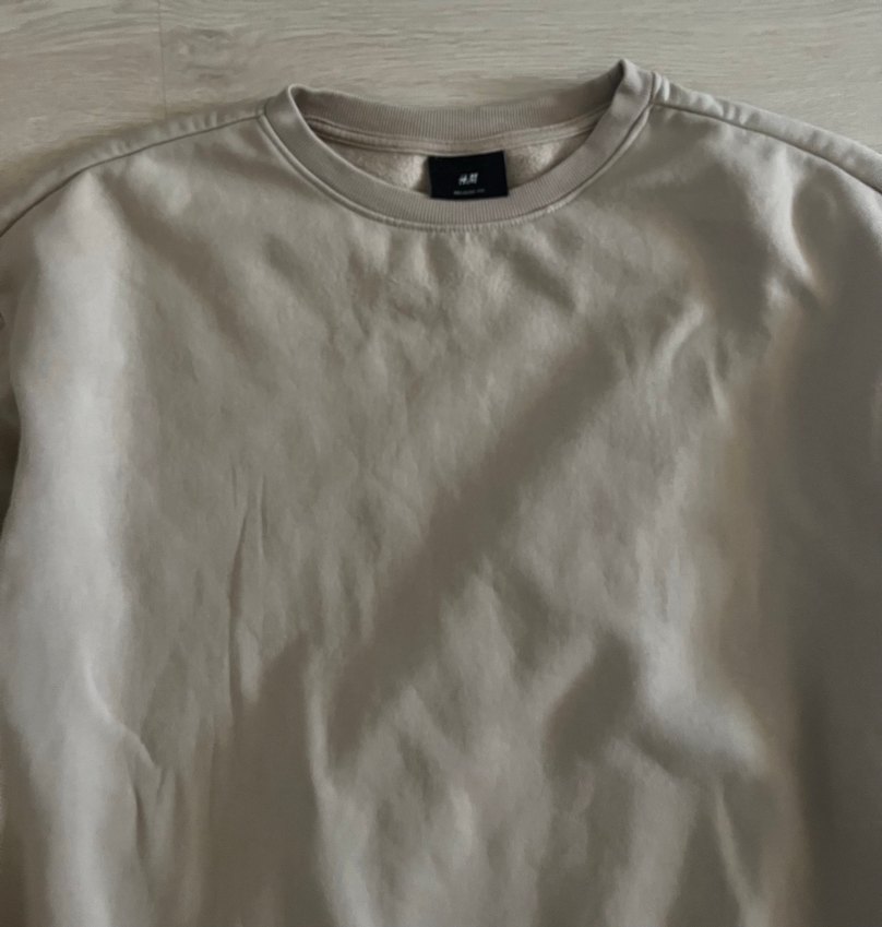 H&M Bej Sweatshirt — görsel 2/2