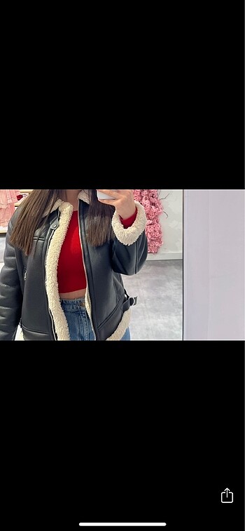 xs Beden siyah Renk bershka biker ceket