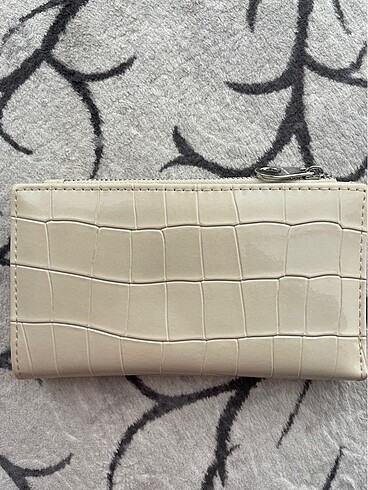 Stradivarius Stradivarius krem basic cüzdan