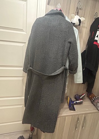 l Beden gri Renk Kaban gri oversize