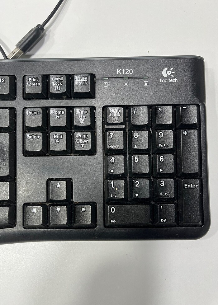 K120 LOGİTECH KLAVYE - Görsel 3