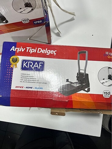 Kraf delgec sıfır kutusunda