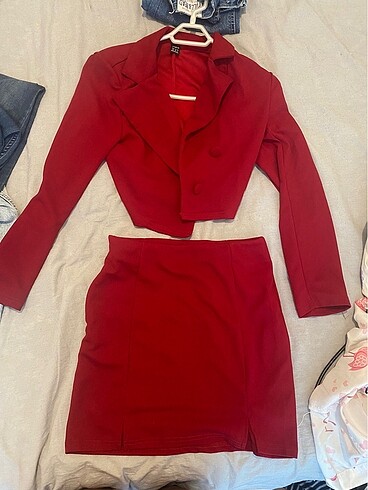 Zara Shein blazer etek takım
