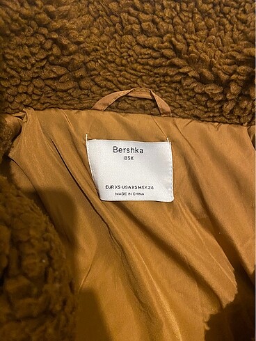 xs Beden Bershka kürk mont