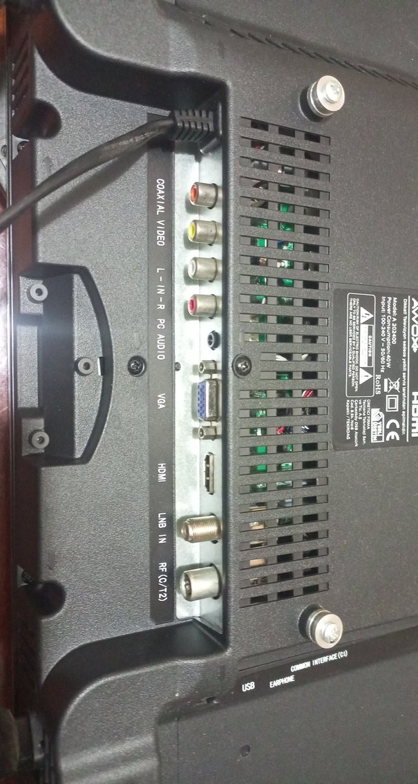 Avox Marka Siyah Renkli Monitör ve Kumanda - Görsel 4