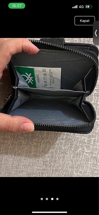  Beden benetton cüzdan