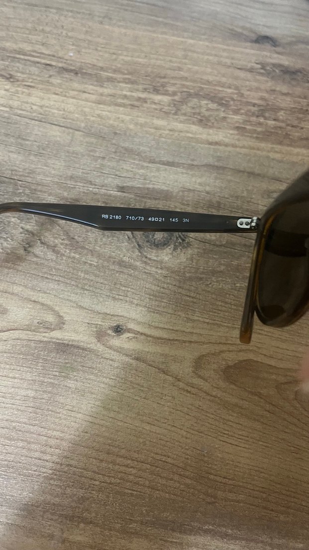 Ray-Ban Unisex Kahverengi Transparan Gözlük - Görsel 3