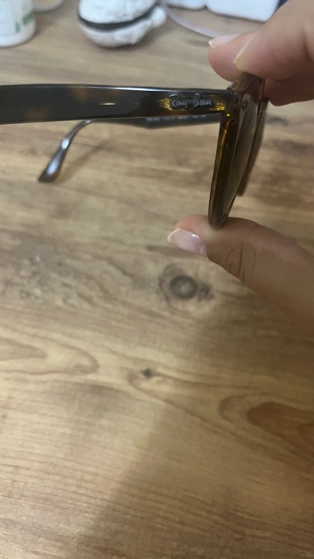 Ray-Ban Unisex Kahverengi Transparan Gözlük - Görsel 4