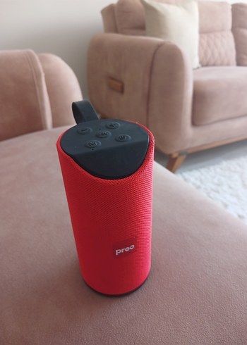 Kırmızı Proo Bluetooth Hoparlör