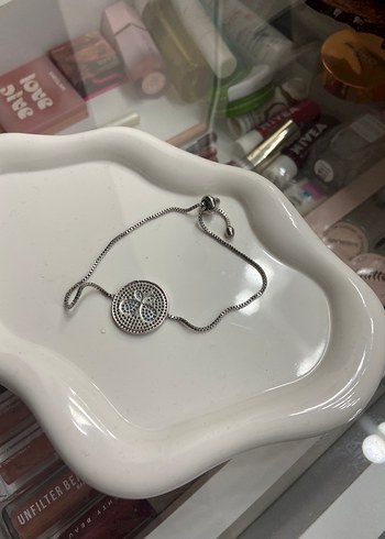 swarovski Gümüş Kelebek Bileklik
