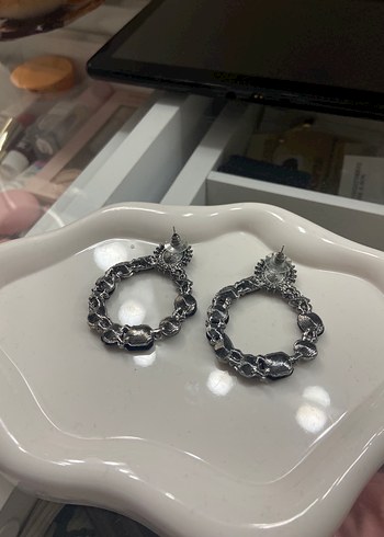 Accessorize Siyah Zarif Küpeler