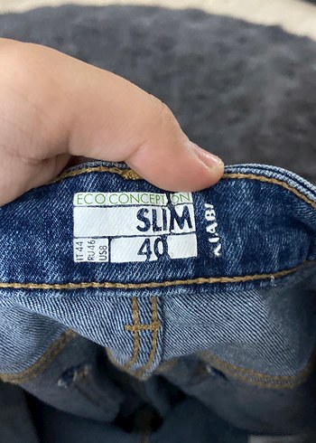 40 Beden Yırtık Kadın Kot Pantolon