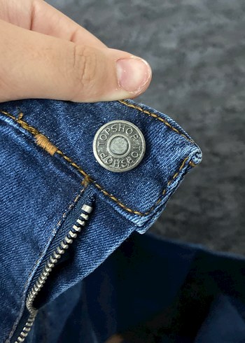 m Beden Kadın Lacivert Normal Boy Denim Pantolon