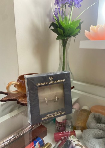 swarovski Swarovski Kristal Taşlı Küpe