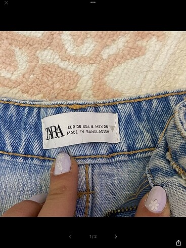 Zara kot şort