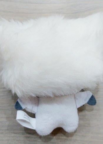 Beyaz Peluş kıyafeti cute kawaii lolita - Görsel 2