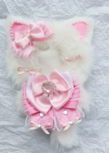plush kıyafeti cute kawaii lolita - Görsel 3