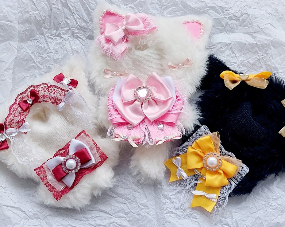 plush kıyafeti cute kawaii lolita - Görsel 2